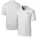Поло Philadelphia Eagles Cutter & Buck Forge Pencil Stripe Stretch - White