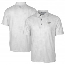 Поло Philadelphia Eagles Cutter & Buck Pike Double Dot Print Stretch - Charcoal