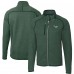 Кофта на молнии Philadelphia Eagles Cutter & Buck Mainsail Sweater-Knit - Heather Green