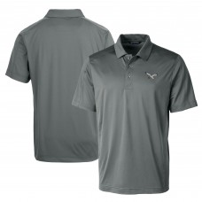 Поло Philadelphia Eagles Cutter & Buck Textured Stretch Short Sleeve - Gray