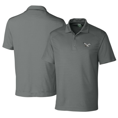 Поло Philadelphia Eagles Cutter & Buck DryTec Genre Textured Solid - Gray