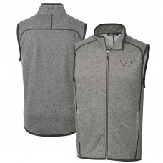 Жилетка Philadelphia Eagles Cutter & Buck Mainsail Sweater Knit Fleece - Heather Gray