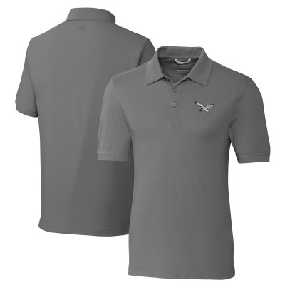 Поло Philadelphia Eagles Cutter & Buck Advantage Tri-Blend Pique - Gray