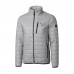 Куртка Philadelphia Eagles Cutter & Buck Rainier PrimaLoft Eco Insulated Full-Zip Puffer - Silver