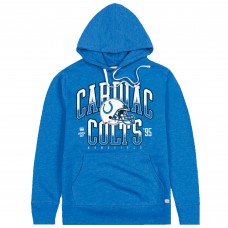 Unisex Indianapolis Colts Homefield Blue 1995 Cardiac Colts Tri-Blend Pullover Hoodie