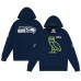 Seattle Seahawks OVO x NFL College Navy OG Owl Pullover Hoodie