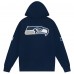 Seattle Seahawks OVO x NFL College Navy OG Owl Pullover Hoodie