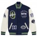 Seattle Seahawks OVO x NFL College Navy Full-Snap Varsity Jacket