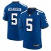 Игровая джерси Anthony Richardson Indianapolis Colts Nike Indiana Nights Alternate Game - Royal