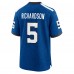 Игровая джерси Anthony Richardson Indianapolis Colts Nike Indiana Nights Alternate Game - Royal
