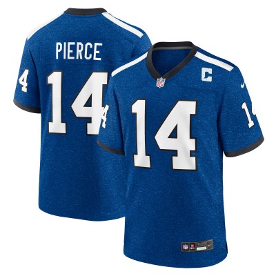 Игровая джерси Alec Pierce Indianapolis Colts Nike Indiana Nights Alternate Game - Royal