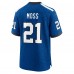 Игровая джерси Zack Moss Indianapolis Colts Nike Indiana Nights Alternate Game - Royal