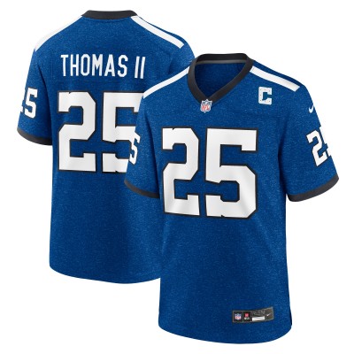 Indianapolis Colts Rodney Thomas II Nike Blue Alternate Game Jersey