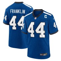 Игровая джерси Zaire Franklin Indianapolis Colts Nike Indiana Nights Alternate Game - Royal