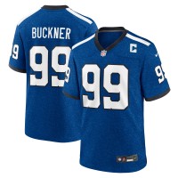 Игровая джерси DeForest Buckner Indianapolis Colts Nike Indiana Nights Alternate Game - Royal