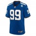 Игровая джерси DeForest Buckner Indianapolis Colts Nike Indiana Nights Alternate Game - Royal