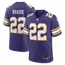 Игровая джерси Paul Krause Minnesota Vikings Nike Classic Retired - Purple