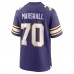 Игровая джерси Jim Marshall Minnesota Vikings Nike Classic Retired - Purple