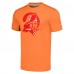 Футболка Tampa Bay Buccaneers Homage Unisex  76 Tri-Blend - Orange