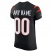 Именная джерси Cincinnati Bengals Nike Black Team Vapor F.U.S.E. Elite