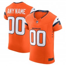 Именная джерси Denver Broncos Nike Orange Team Vapor F.U.S.E. Elite