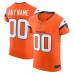 Именная джерси Denver Broncos Nike Orange Team Vapor F.U.S.E. Elite