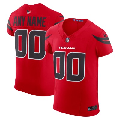 Именная джерси Houston Texans Nike Red Alternate Vapor F.U.S.E. Elite
