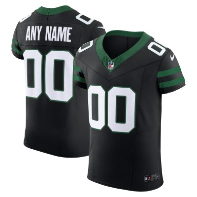 Именная игровая джерси New York Jets Nike Alternate Vapor F.U.S.E. Elite - Legacy Black