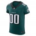 Именная игровая джерси Philadelphia Eagles Nike Team Vapor F.U.S.E. Elite Custom - Midnight Green