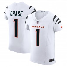 Игровая джерси JaMarr Chase Cincinnati Bengals Nike  Vapor F.U.S.E. Elite - White