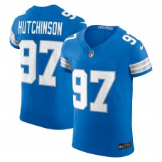 Игровая джерси Aidan Hutchinson Detroit Lions Nike Vapor F.U.S.E. Elite - Blue