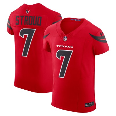 Игровая джерси Houston Texans C.J. Stroud Nike Red Alternate Vapor F.U.S.E. Elite