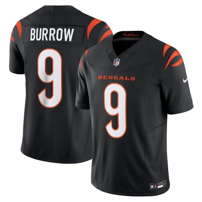 Джерси Cincinnati Bengals Joe Burrow Nike Black Vapor F.U.S.E. Limited