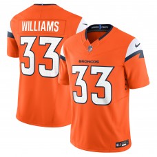 Игровая джерси Javonte Williams Denver Broncos Nike Mile High Collection Vapor F.U.S.E. Limited - Orange