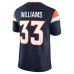 Игровая джерси Javonte Williams Denver Broncos Nike Alternate Vapor F.U.S.E. Limited - Navy