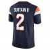 Игровая джерси Patrick Surtain II Denver Broncos Nike Alternate Vapor F.U.S.E. Limited - Navy