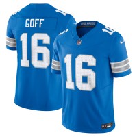 Джерси Detroit Lions Jared Goff Nike Blue Vapor F.U.S.E. Limited