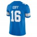 Джерси Detroit Lions Jared Goff Nike Blue Vapor F.U.S.E. Limited