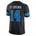 Джерси Detroit Lions Amon-Ra St. Brown Nike Black 2nd Alternate Vapor F.U.S.E. Limited