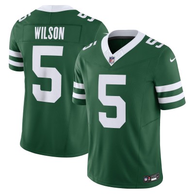 Игровая джерси Garrett Wilson New York Jets Nike Vapor F.U.S.E. Limited - Legacy Green