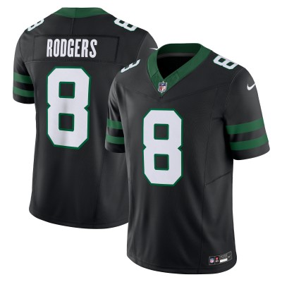 Игровая джерси Aaron Rodgers New York Jets Nike Alternate Vapor F.U.S.E. Limited  - Legacy Black