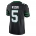 Игровая джерси Garrett Wilson New York Jets Nike Alternate Vapor F.U.S.E. Limited  - Legacy Black