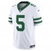 Игровая джерси Garrett Wilson New York Jets Nike Vapor F.U.S.E. Limited  - Legacy White