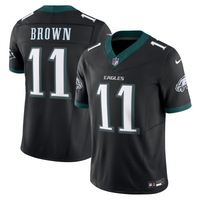 Игровая джерси A.J. Brown Philadelphia Eagles Nike Alternate Vapor F.U.S.E. Limited - Black