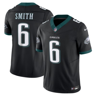 Игровая джерси DeVonta Smith Philadelphia Eagles Nike Alternate Vapor F.U.S.E. Limited - Black