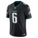 Игровая джерси DeVonta Smith Philadelphia Eagles Nike Alternate Vapor F.U.S.E. Limited - Black