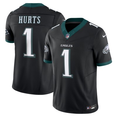 Игровая джерси Jalen Hurts Philadelphia Eagles Nike Alternate Vapor F.U.S.E. Limited - Black