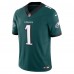 Игровая джерси Jalen Hurts Philadelphia Eagles Nike Vapor F.U.S.E. Limited - Midnight Green