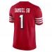 Игровая джерси Deebo Samuel Sr San Francisco 49ers Nike Alternate Vapor F.U.S.E. Limited - Scarlet