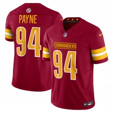 Игровая джерси Daron Payne Washington Commanders Nike Vapor F.U.S.E. Limited - Burgundy